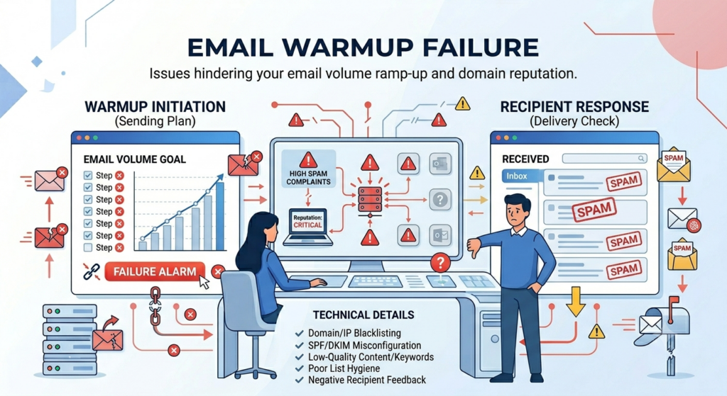 Email Warmup Failure