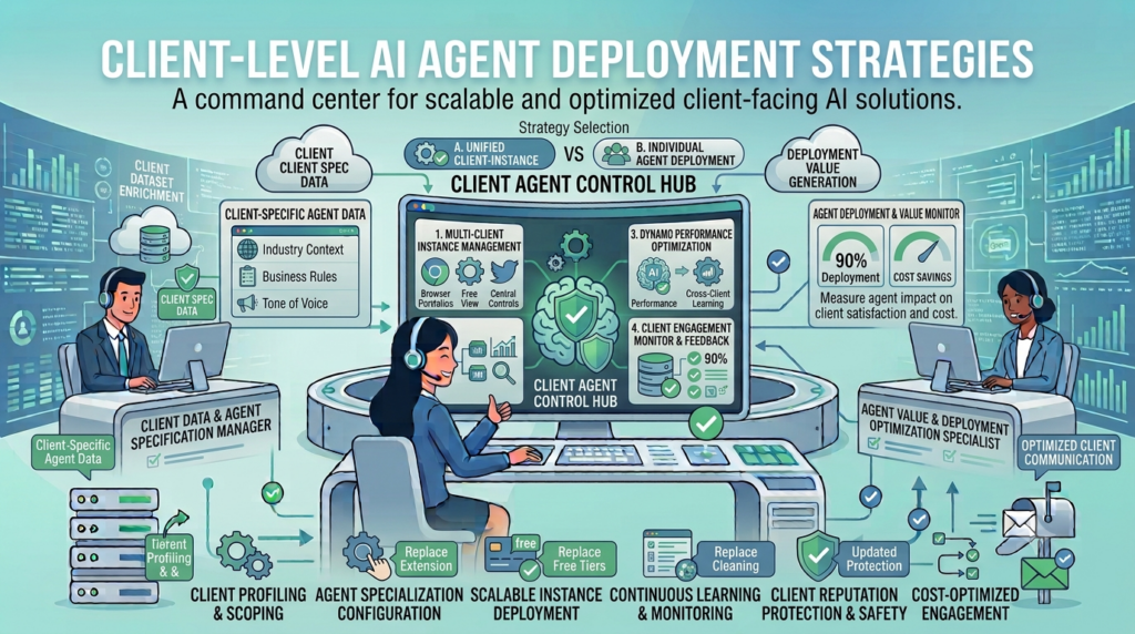 Client-Level AI Agent Deployment Strategies