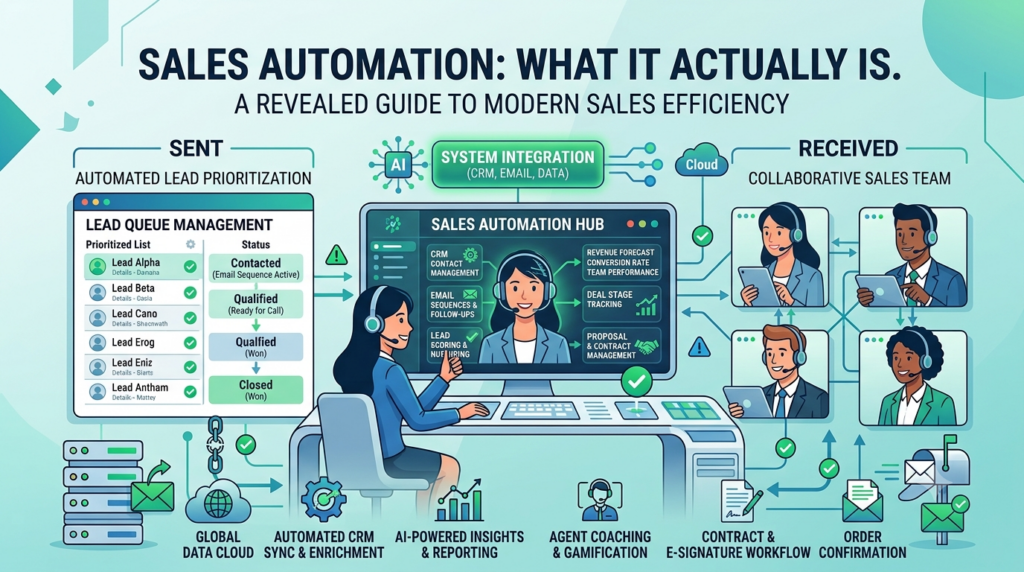 Sales automation: what it actually